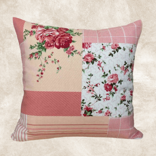 Μαξιλαροθήκη Διακοσμητική Patch Rosa - LineaHome - MyHouseandKids