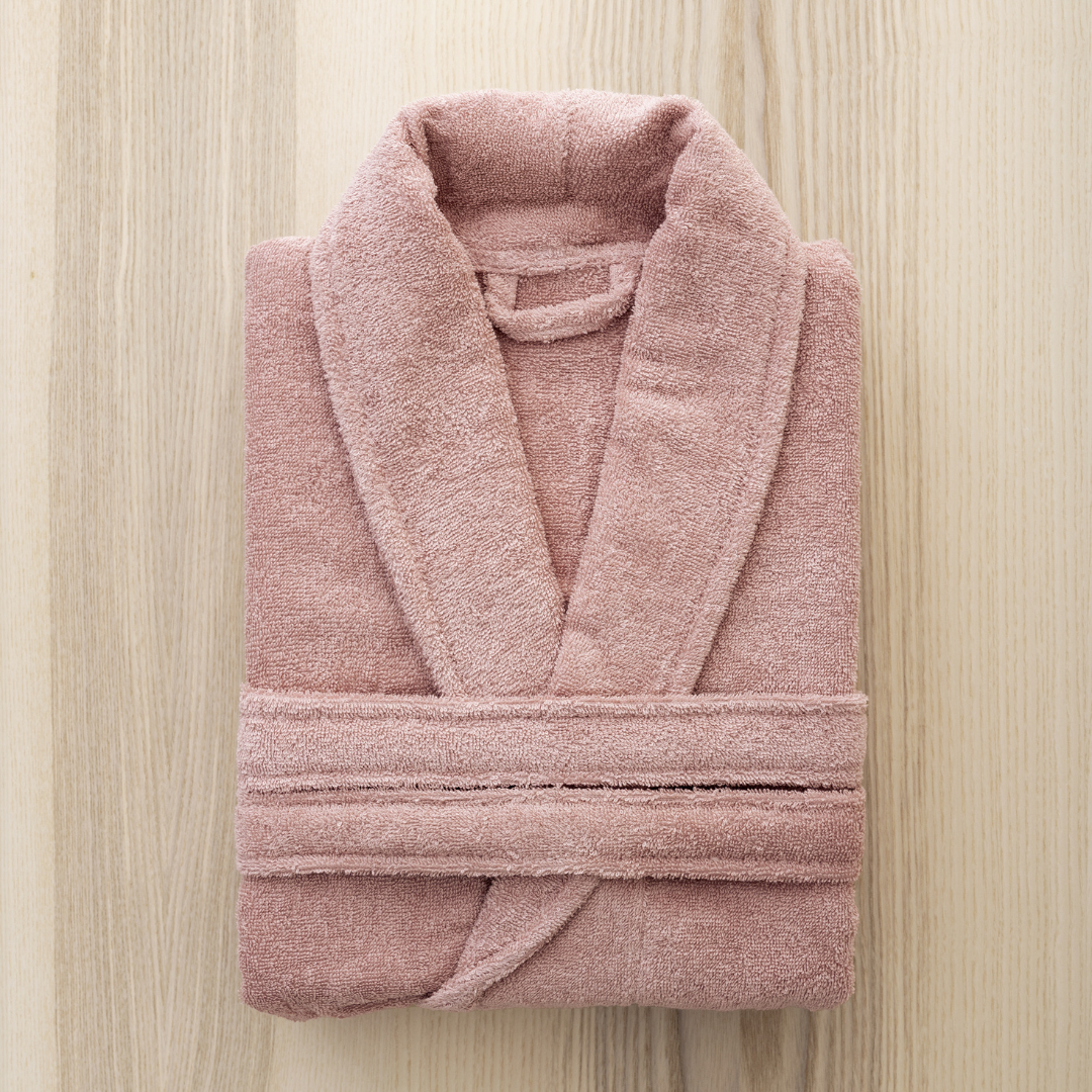 Μπουρνούζι Κιμονό Ενηλίκων Pure - Αpple Pink 350 gsm Small Νima - Nima - MyHouseandKids