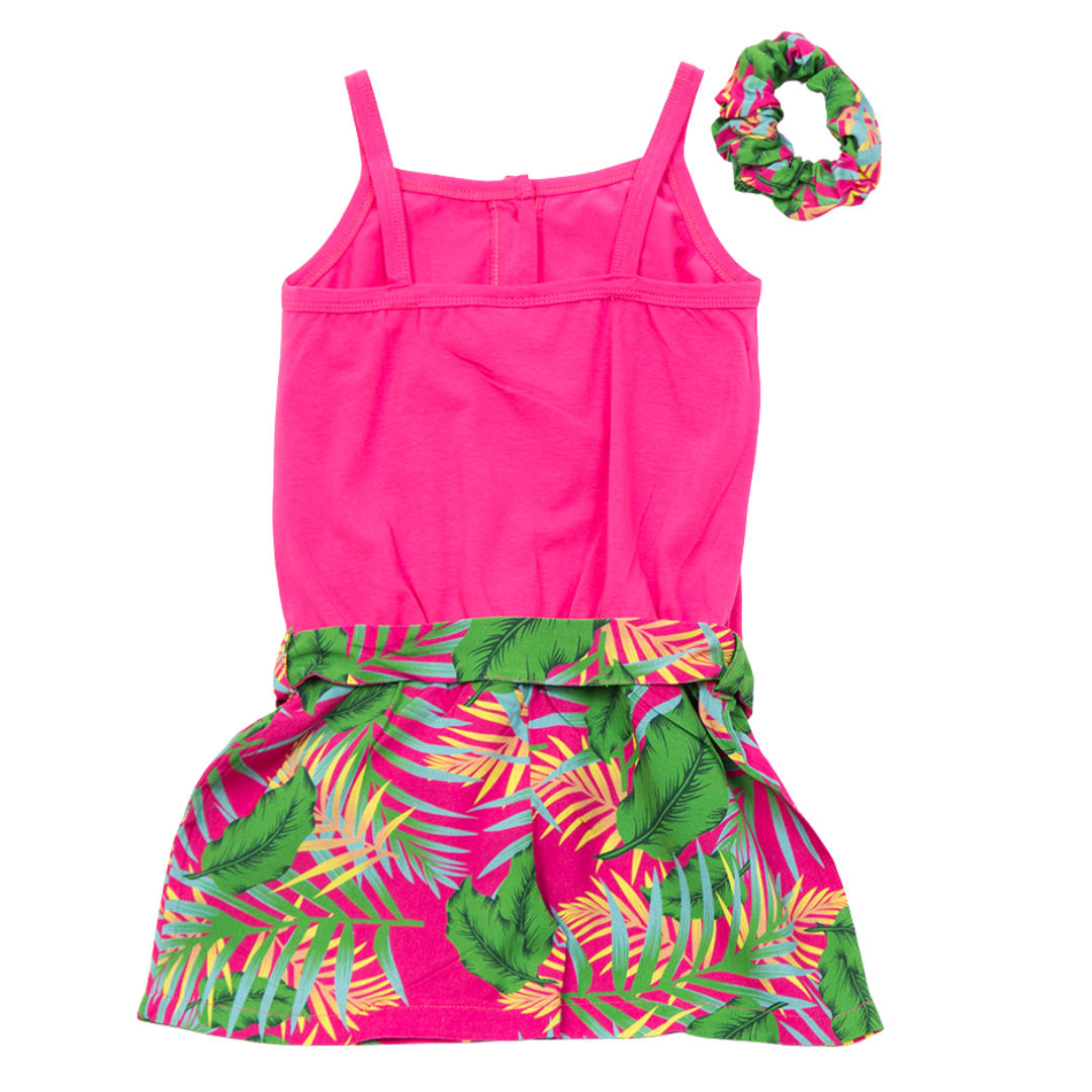 Ολόσωμο Σορτσάκι Με Scrunchie Φούξια Trax - Trax - MyHouseandKids