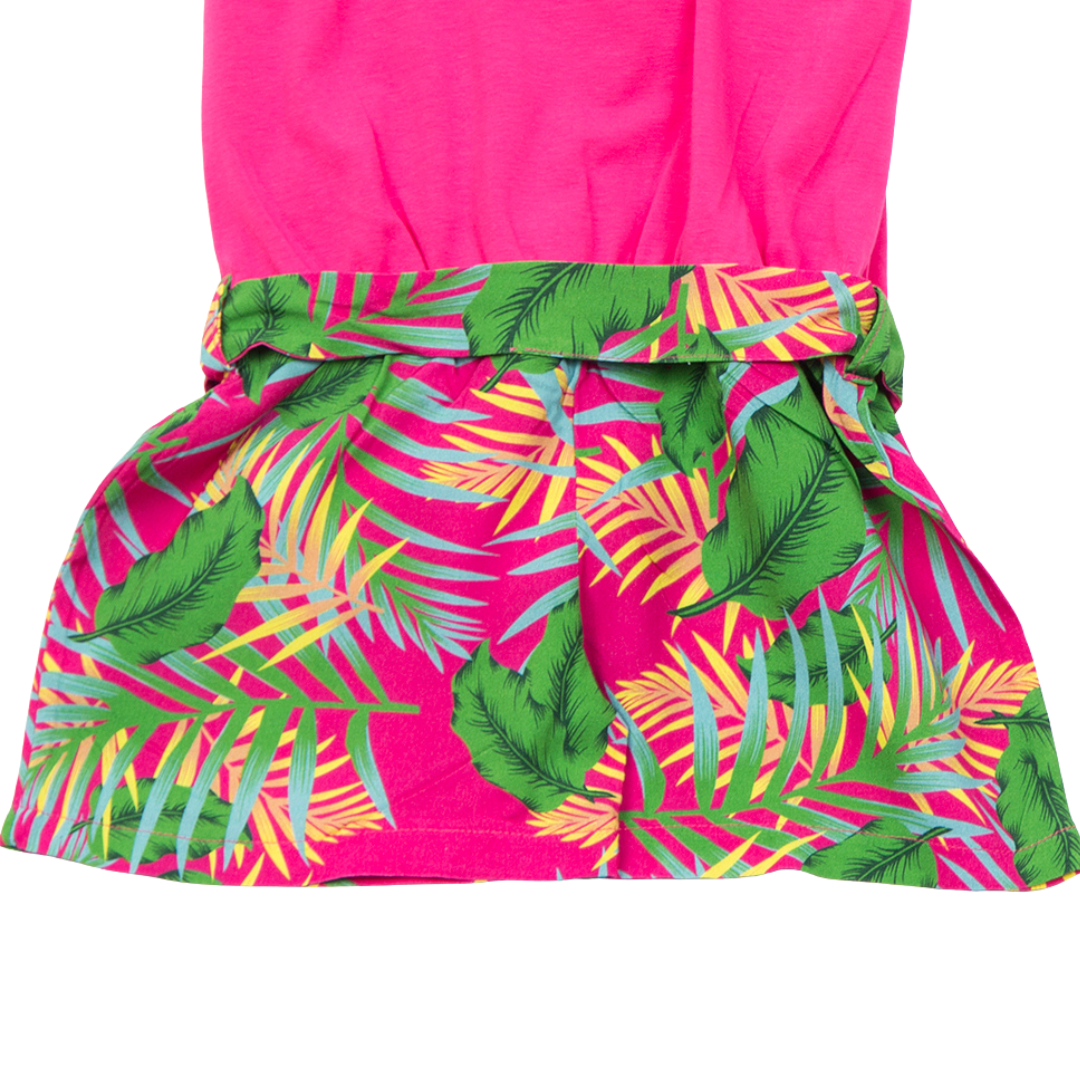 Ολόσωμο Σορτσάκι Με Scrunchie Φούξια Trax - Trax - MyHouseandKids