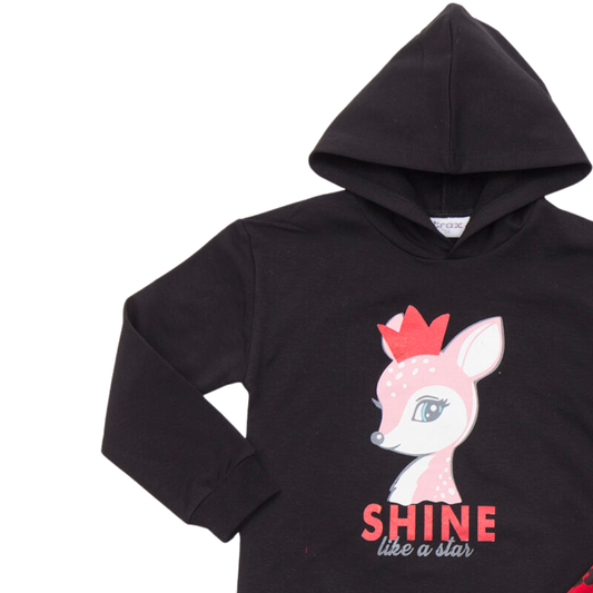 Φόρμα Φούτερ "Shine Like A Star" - Trax - MyHouseandKids