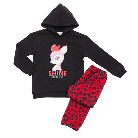 Φόρμα Φούτερ "Shine Like A Star" - Trax - MyHouseandKids