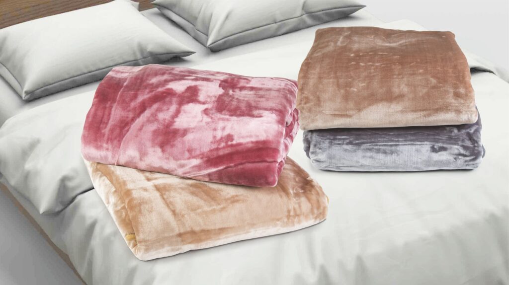 Κουβέρτα Βελουτέ Soft Velvet  Υπέρδιπλη 220x240cm Mocca - Flamingo - MyHouseandKids