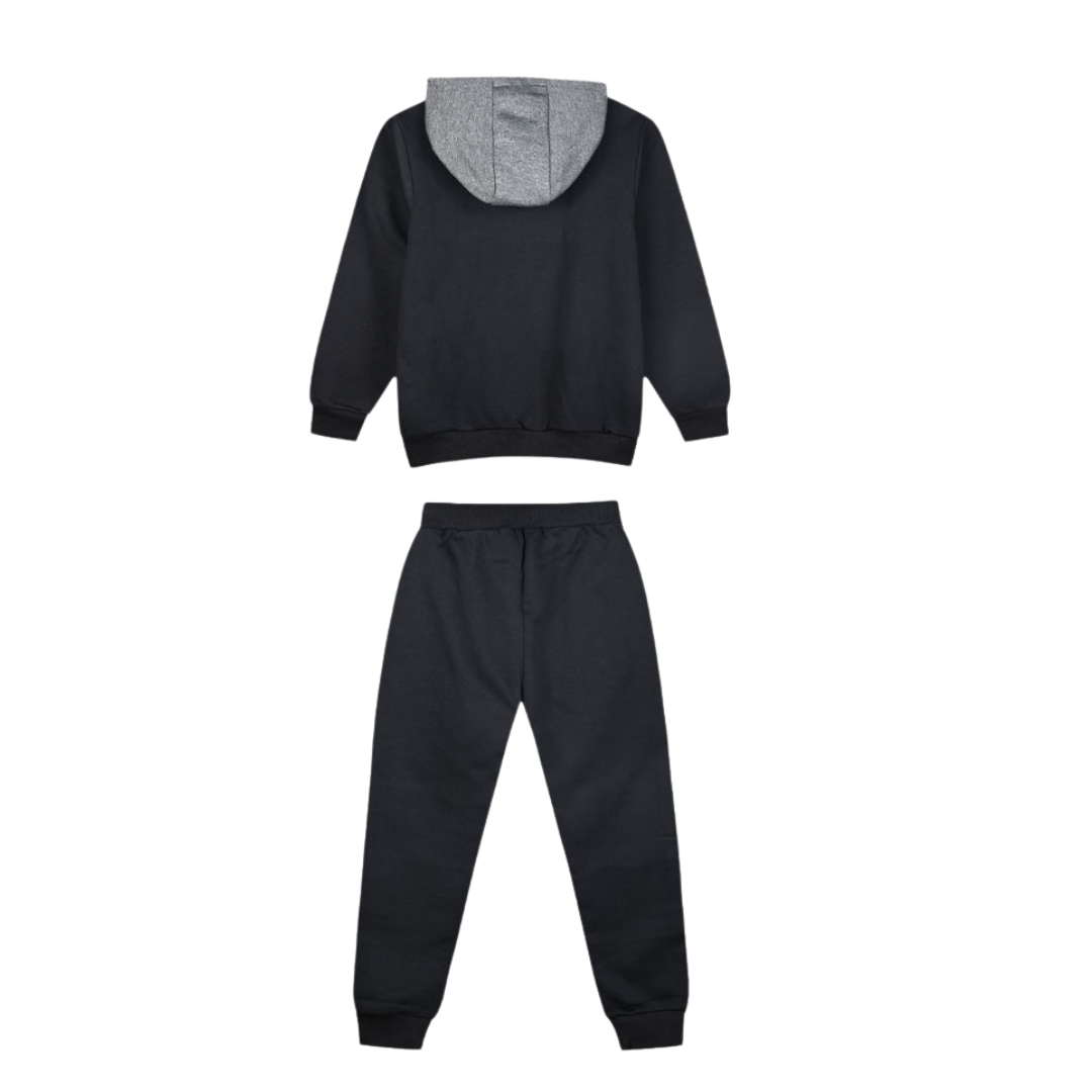 Φόρμα Φούτερ Μαύρο "Sport Action" - Energiers - MyHouseandKids