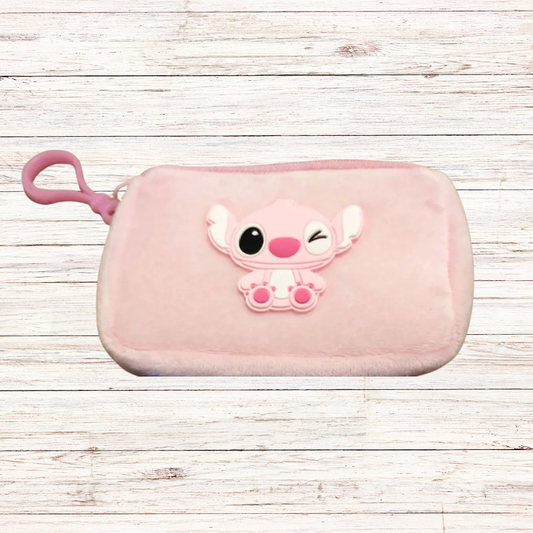 Πορτοφολάκι Stitch Ροζ - MyHouseandKids