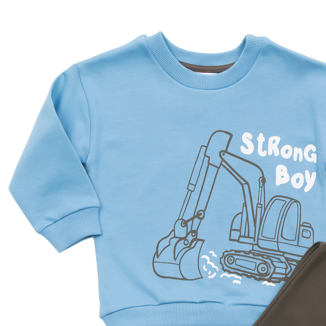 Φόρμα Φούτερ Strong Boy - Trax - MyHouseandKids