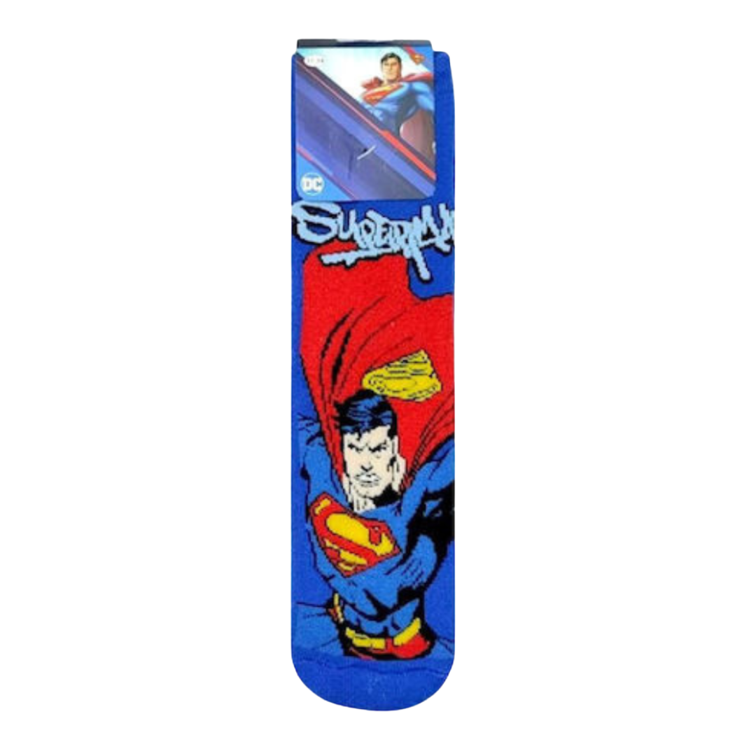 Κάλτσες Παιδικες με Τάπες Superman - Disney - ΜyHouseandKids