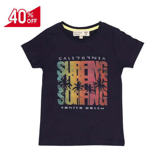 Μπλούζα Παιδική Μπλε "SURFING" - New College - MyHouseandKids