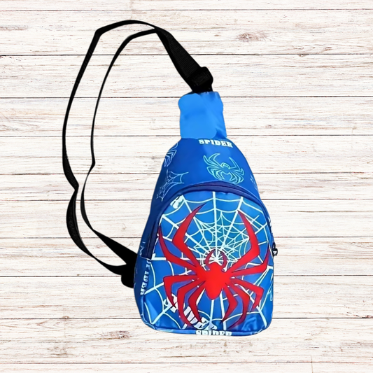 Tσαντάκι Χιαστή Mπλε Spider - MyHouseandKids