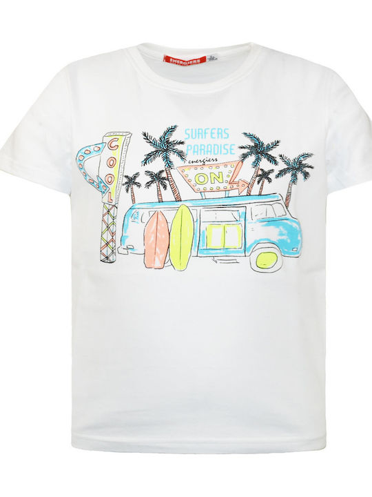 Παιδικό T-shirt Εκρου - Energiers - MyHouseandKids