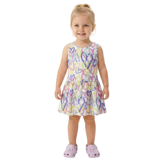 Φόρεμα Καρδιές Βαμβακερό Trax 49245 - Energiers - MyHouseandKids