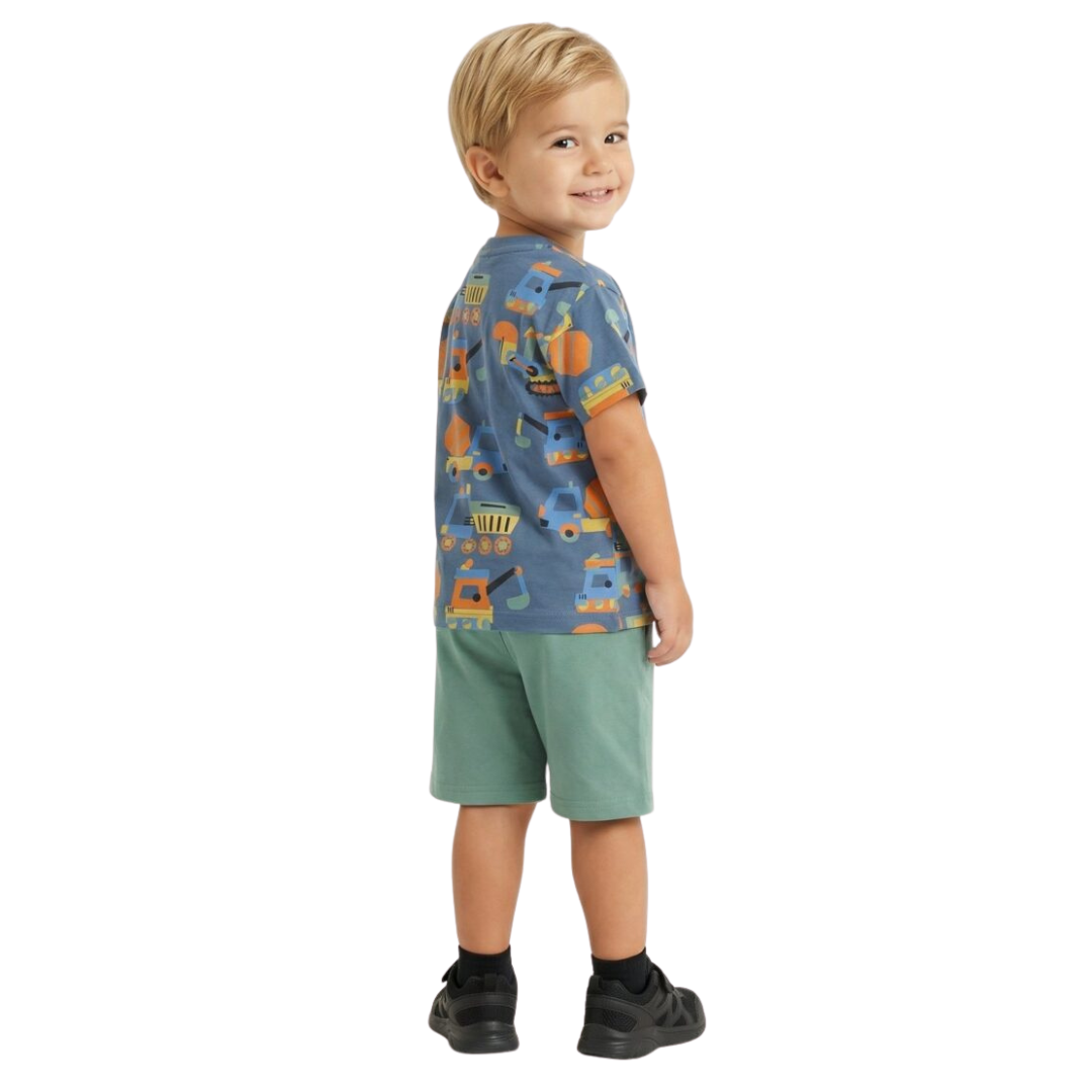 Παιδικό Σετ Με Βερμούδα Ραφ-Μέντα Trax 49420 - Energiers - MyHouseandKids