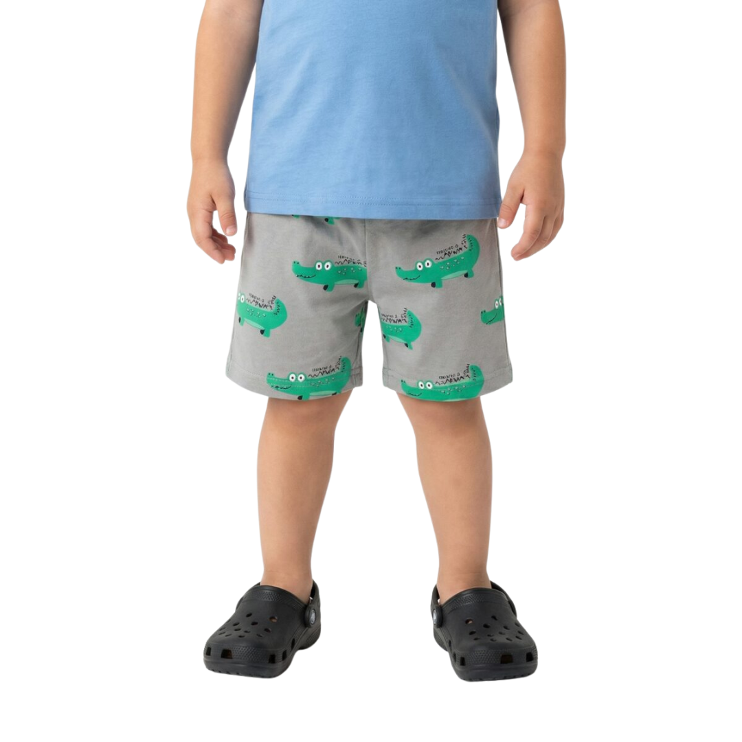Σετ Με Βερμούδα Αγοριού Μπλε-Γκρι Trax 49448 - Trax - MyHouseandKids
