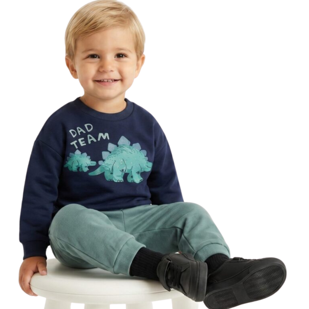 Παιδικό Σετ Φόρμας Αγοριού Μπλε Σκούρο-Μέντα Trax 50908 - Trax - MyHouseandKids