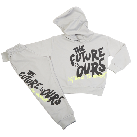 Φόρμα Αχνούδιαστη Γκρι - Trax - MyHouseandKids