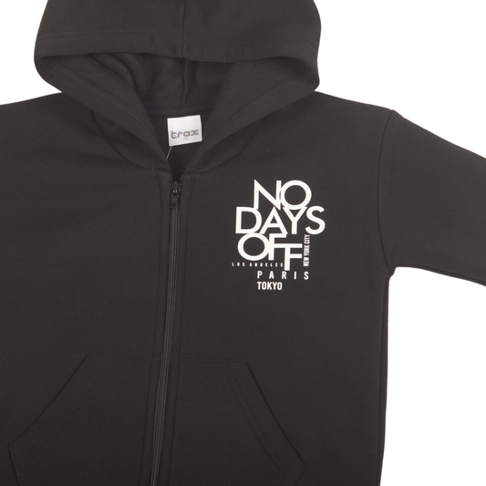 Ζακέτα Φούτερ Μαύρη - Trax - MyHouseandKids