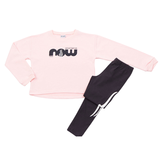 Σετ Αχνούδιαστο Κοριτσιού Με Κολάν - Trax - MyHouseandKids