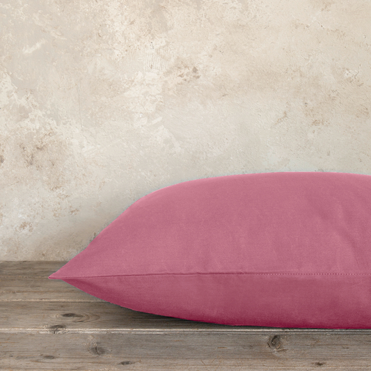 Μαξιλαροθήκες Σετ Unicolors  Apple Pink 52x72εκ. - Nima - MyHouseandKids