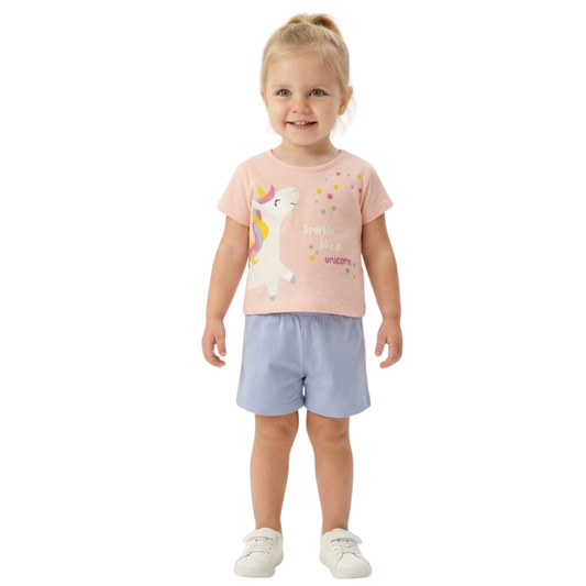 Σετ Με Σορτς Unicorn Ροζ Trax 49231 - Trax - MyHouseandKids