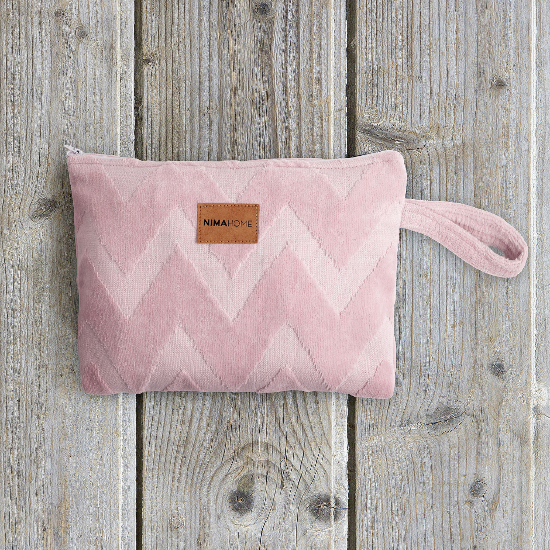 Νεσεσέρ Θαλάσσης Ροζ Velour-Cotton Nima Home - NimaHome - MyHouseandKids