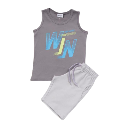 Σετ Μακό Ανθρακί "Win" - Trax - MyHouseandKids