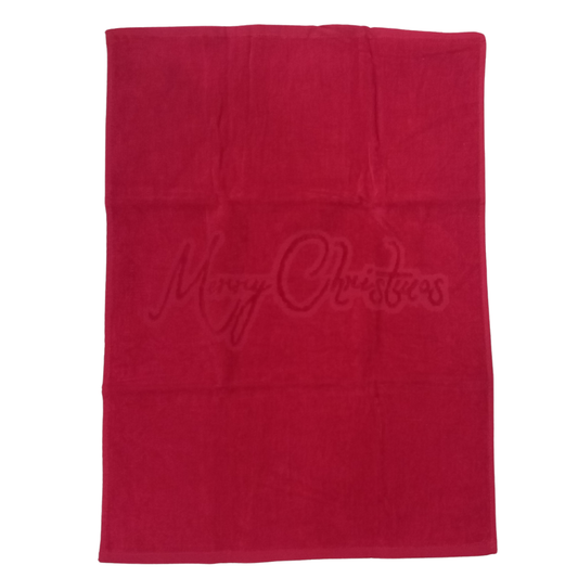 Xριστουγενιατικη Πετσέτα Merry Christmas Κοκκινη - Nima - MyHouseandKids