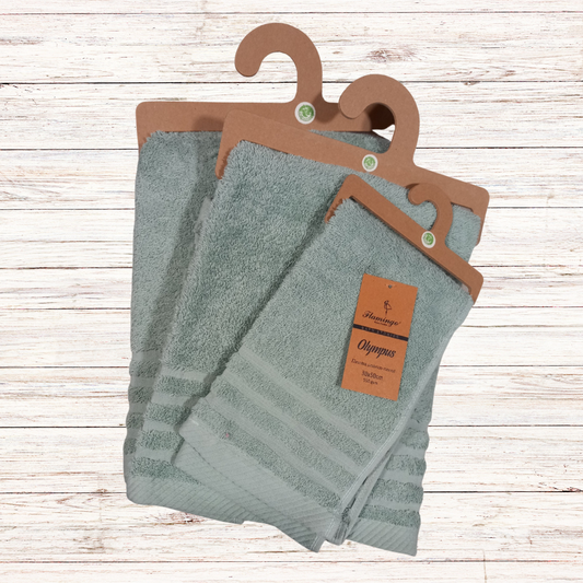 Πετσέτα Πενιέ Σx.Olympus 550 gsm Μέντα - Flamingo - MyHouseandKids