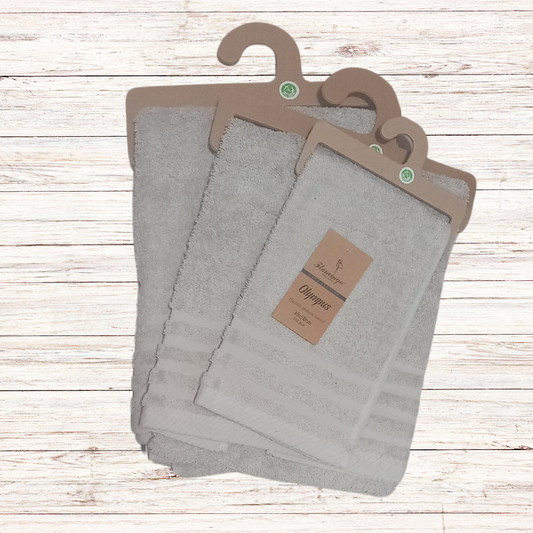 Πετσέτα Πενιέ Σx.Olympus 550 gsm Mπεζ - Flamingo - MyHouseandKids