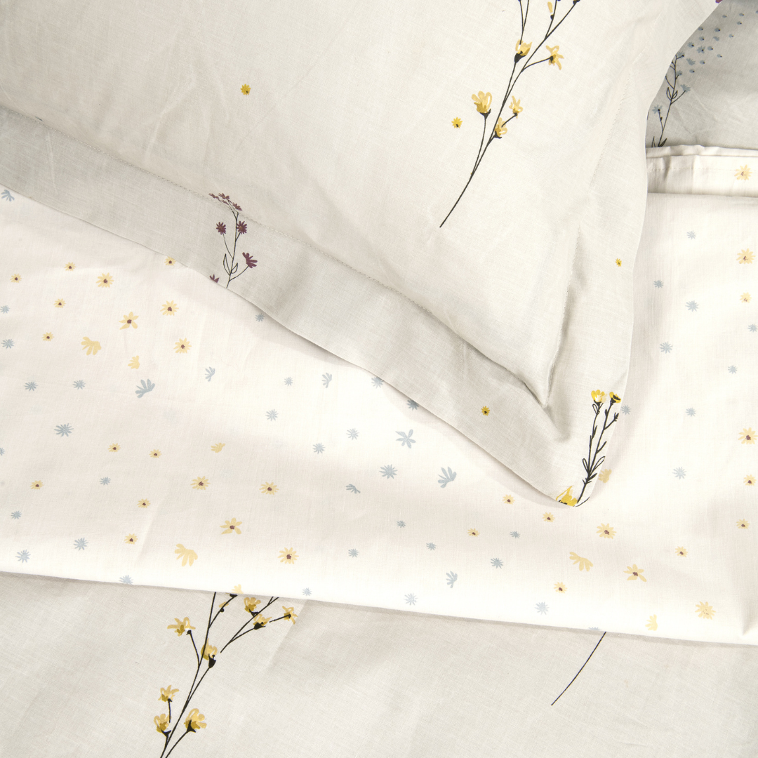 Σετ Σεντόνια Yπερδιπλα Με Λάστιχο Delicate 160x200x32 - Nima - MyHouseandKids
