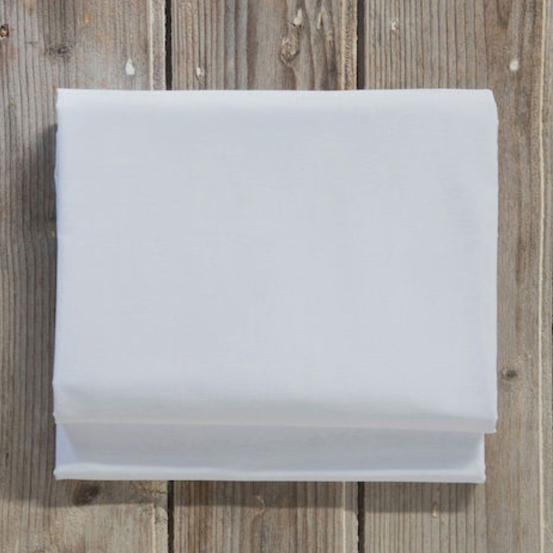 Σεντόνι Βαμβακοσατέν Yπερδιπλο με Λάστιχο Superior White 160x200x34 - NimaHome - MyHouseandKids