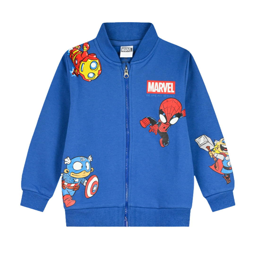 Zακέτα Φούτερ Marvel Μπλε Energiers 15-19812-5 - Energiers - MyHouseandKids
