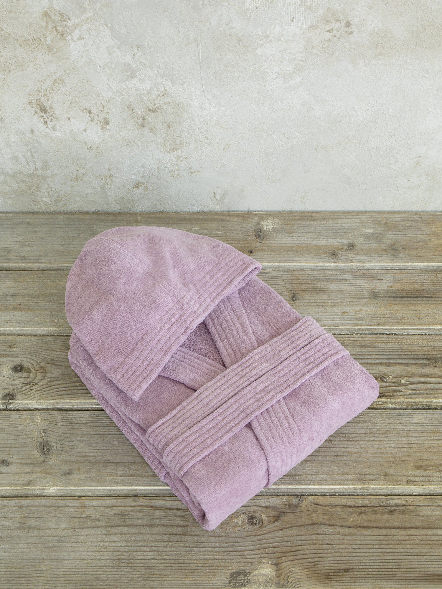 Μπουρνούζι με κουκούλα Zen - Large - Pale Mauve