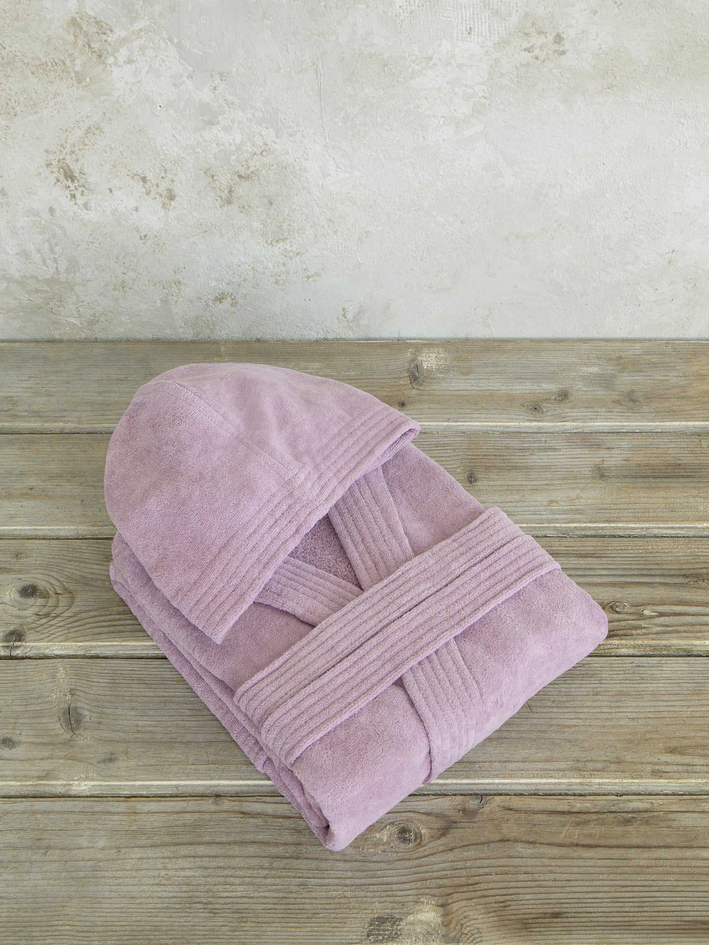 Μπουρνούζι με κουκούλα Zen - Small - Pale Mauve