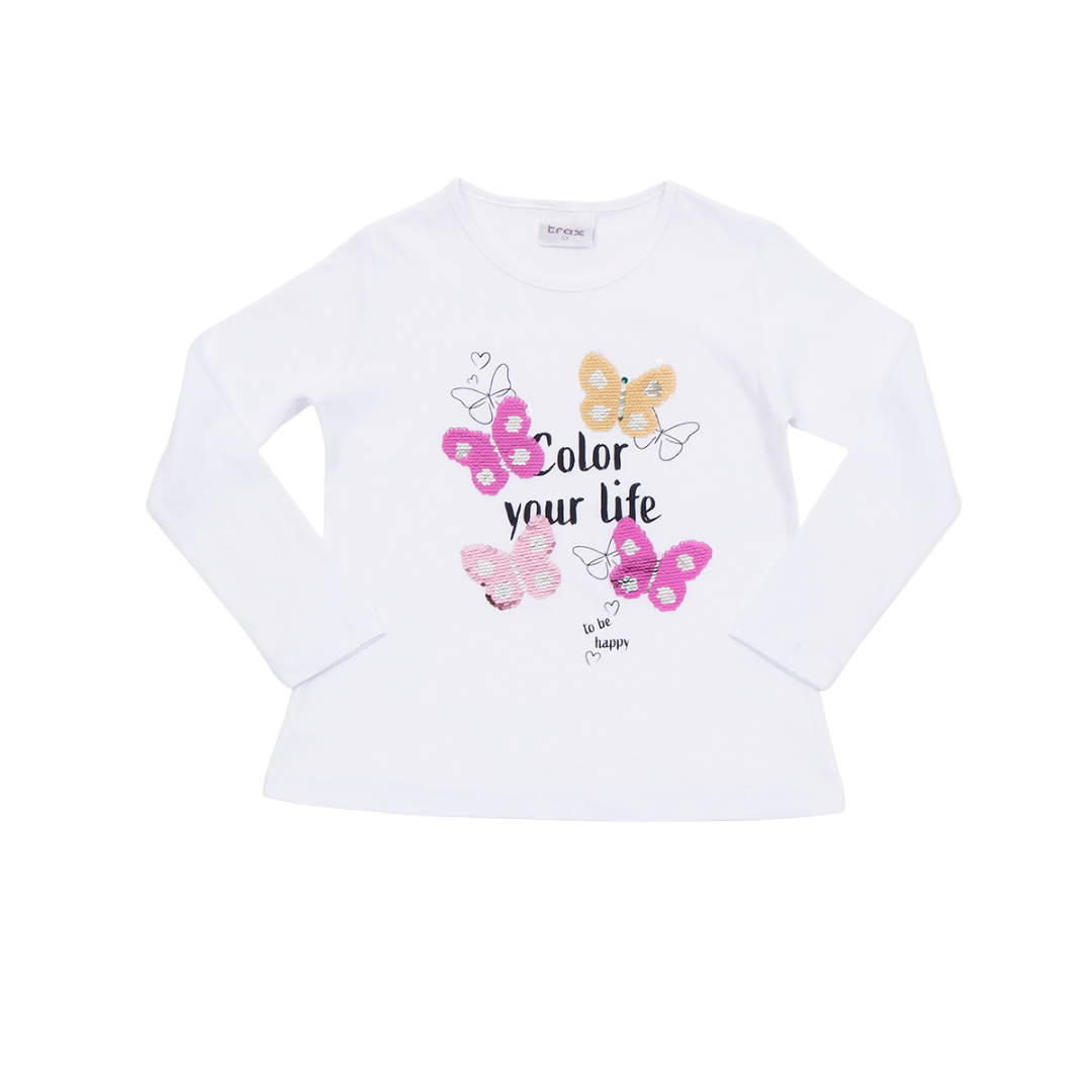 Μπλούζα Ανοιξιάτικη- Εποχης "COLOR YOUR LIFE" - Trax - MyHouseandKids