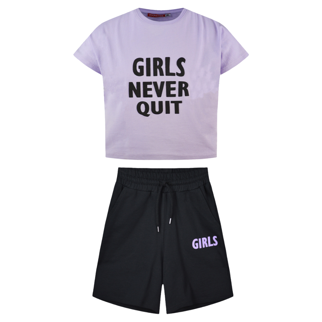 Σετ Μακό "Girls Never Quit" - Energiers - MyHouseandKids