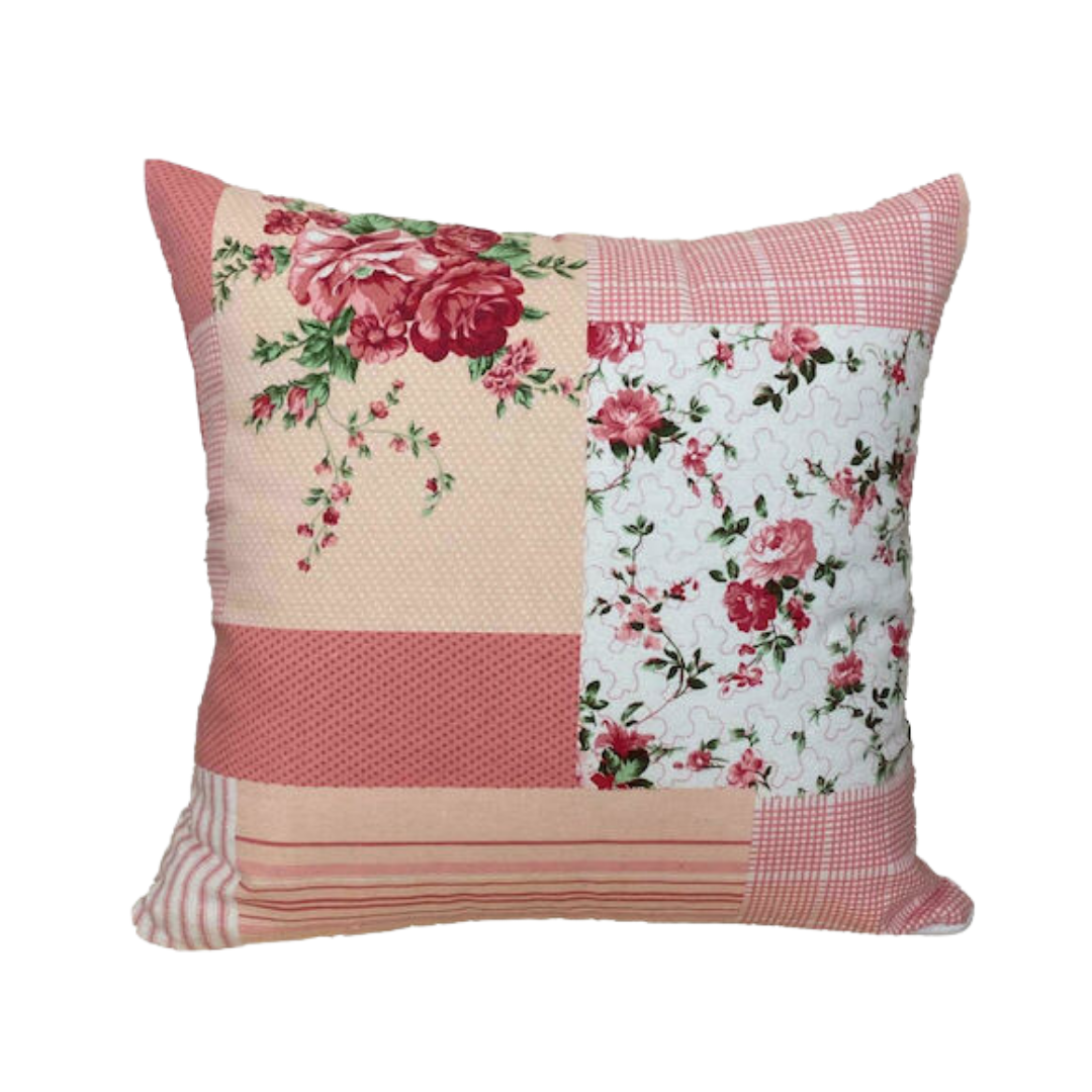 Μαξιλαροθήκη Διακοσμητική Patch Rosa - LineaHome - MyHouseandKids