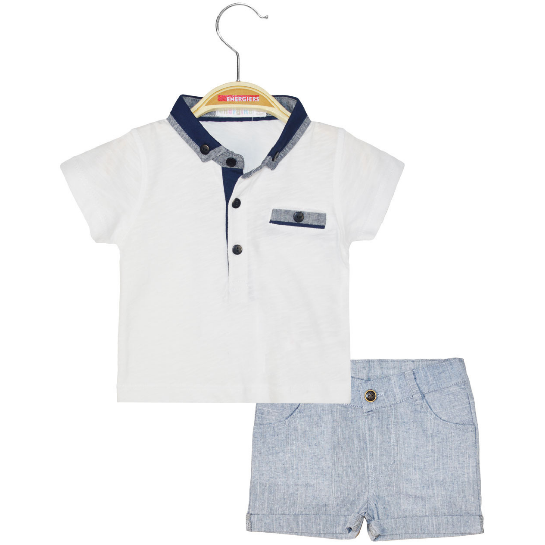 Σετ Polo με Λινό Σορτς - Εnergiers - MyHouseandKids